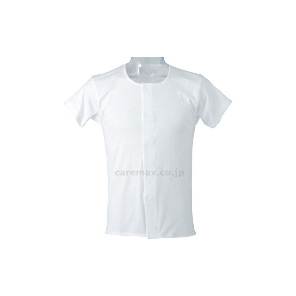 [U0657] ワンタッチ　半袖シャツ　紳士用/HW6319　L　ホワイト