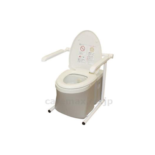 [T1034] 水洗式ポータブルトイレ　流せるポータくん3号/SPF15-3　標準便座タイプ