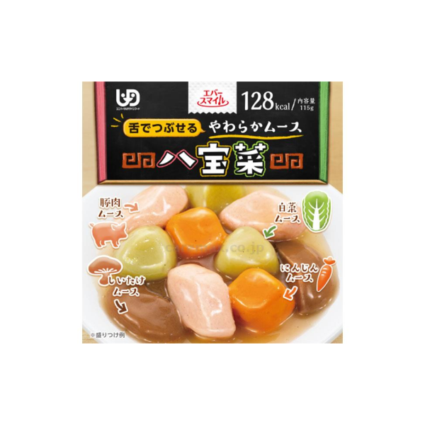 [E1543] エバースマイル　ムース食　八宝菜風/ES-M-19　115g