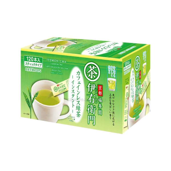 [E1731] 伊右衛門　カフェインレス緑茶　インスタント　スティック/0.8g×120本