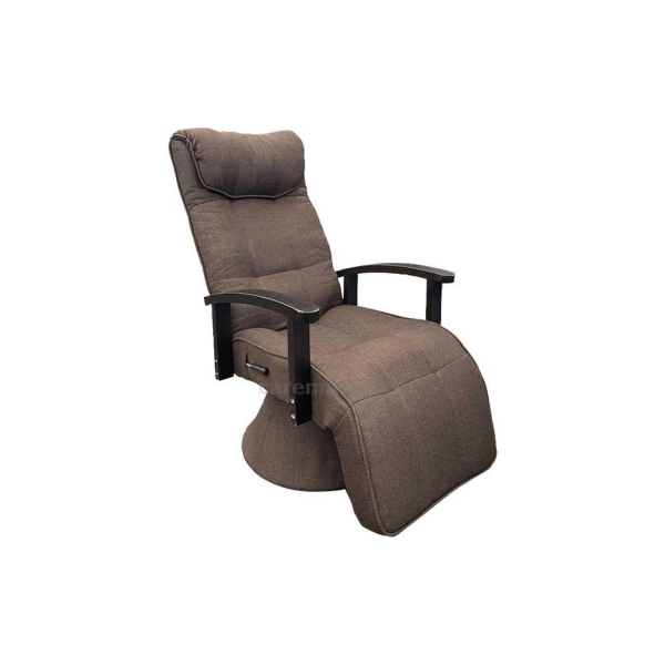 [H1064] 脚までゆったりレバー式回転高座椅子/RKT-バラク